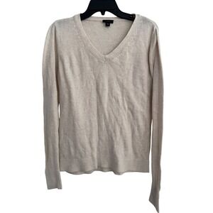 Ann Taylor Women's V-Neck Long‎ Sleeve Casual Knit Sweater